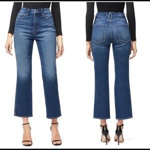 NWT Good American Good Curve high waist Jeans, 28